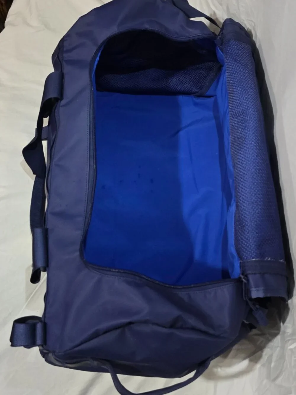 Baboon to the Moon Go Bag 40L Duffle Backpack - Blue